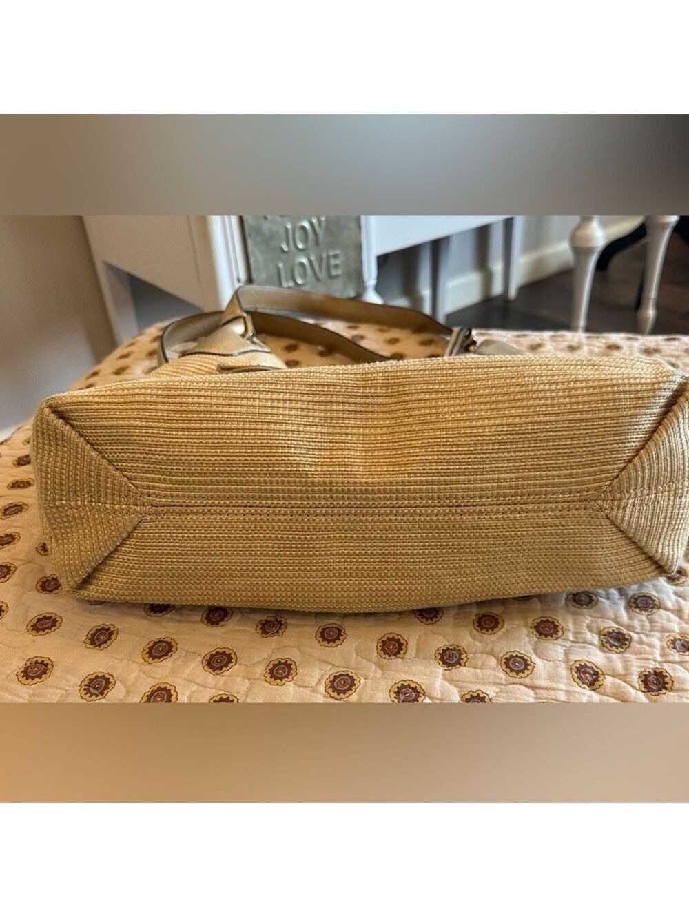 Michael Kors Tan and Gold Shoulder Bag with Tassel Detail - Picture 3 of 7